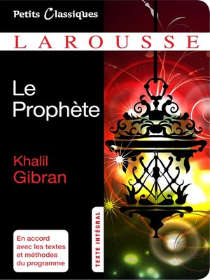 cover image of Le Prophète